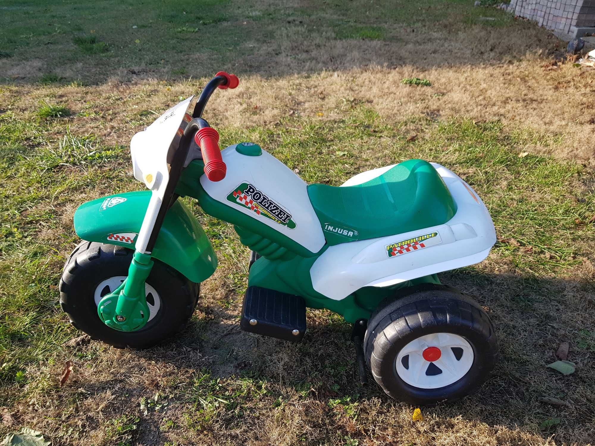Trójkołowiec quad pojazd na akumulator