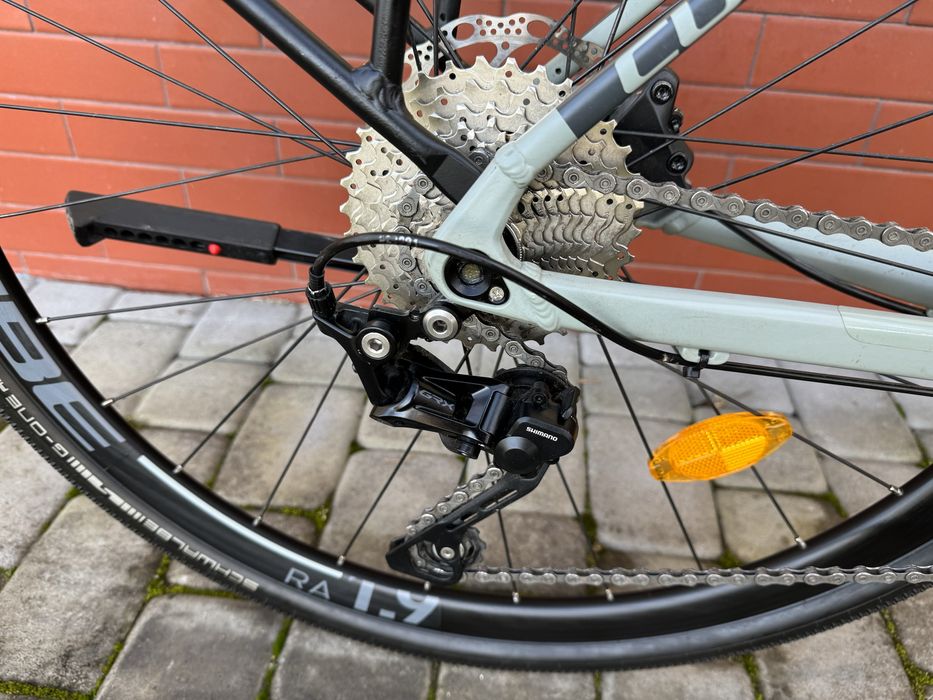 28 CUBE SL ROAD PRO як НОВИЙ Вилка CARBON. на ОСЯХ. Shimano GRX. Led