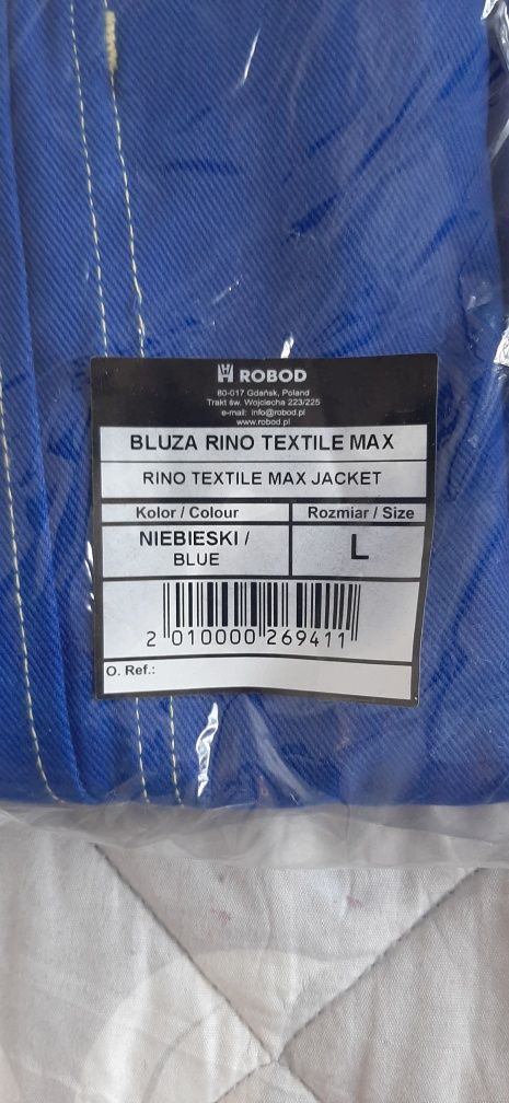 Mocne ubranie spawalnicze, trudnopalne Rino roz. M, L, XL, XXL