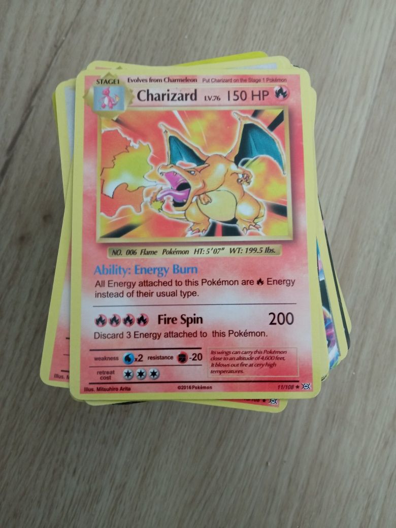 Cartas Pokémon mix