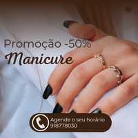 Manicure Fibra de Vidro e Gel em Promoção!