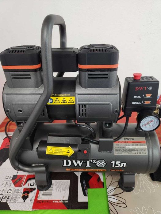 Компресор безмасляний  DWT K14-15 OA-AL