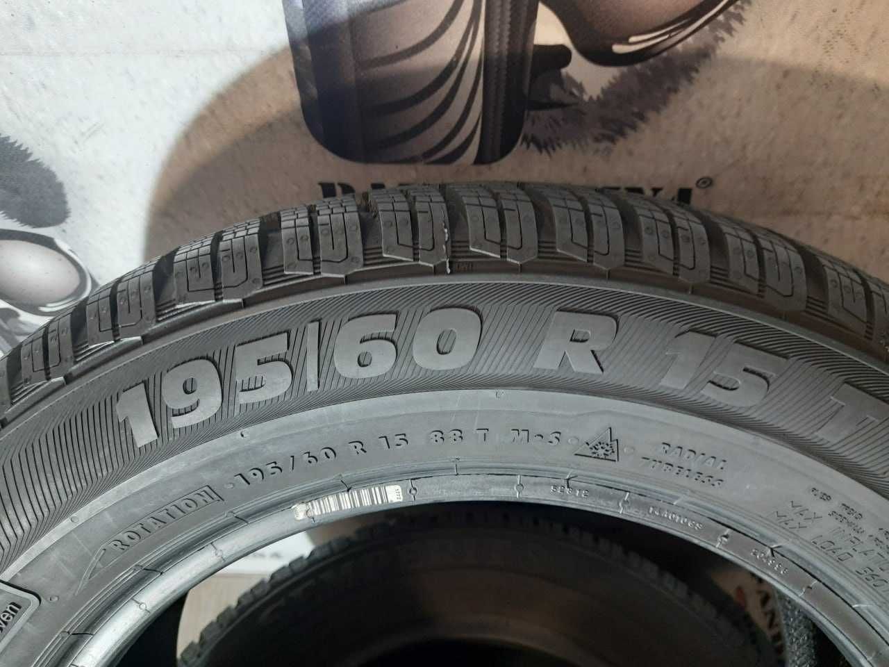 Шини 8,5мм 195/60 R15 SEMPERIT Master-Grip 2 зима сток