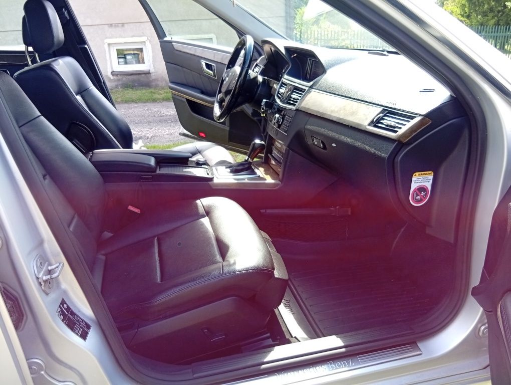 Mercedes-Benz Klasa E W212, wersja ELEGANCE, 2.2 CDI PIĘKNY!