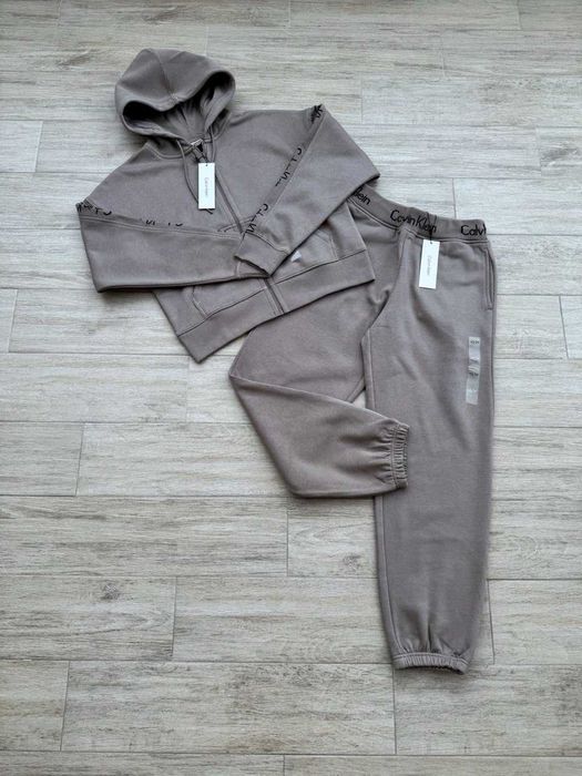 США! Теплі жіночі спортивні костюми Calvin Klein Оригінал! Фліс XS,S,M