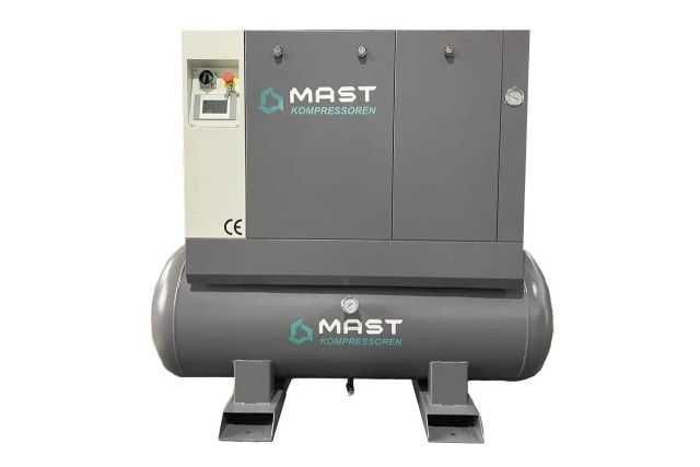 Гвинтовий компресор Mast LZN-10 COMBO inverter Осушувач ресивер 300 л