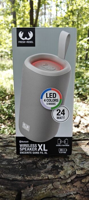 Колонка Fresh Rebel з LED-підсвіткою - 24W, 20 год роботи