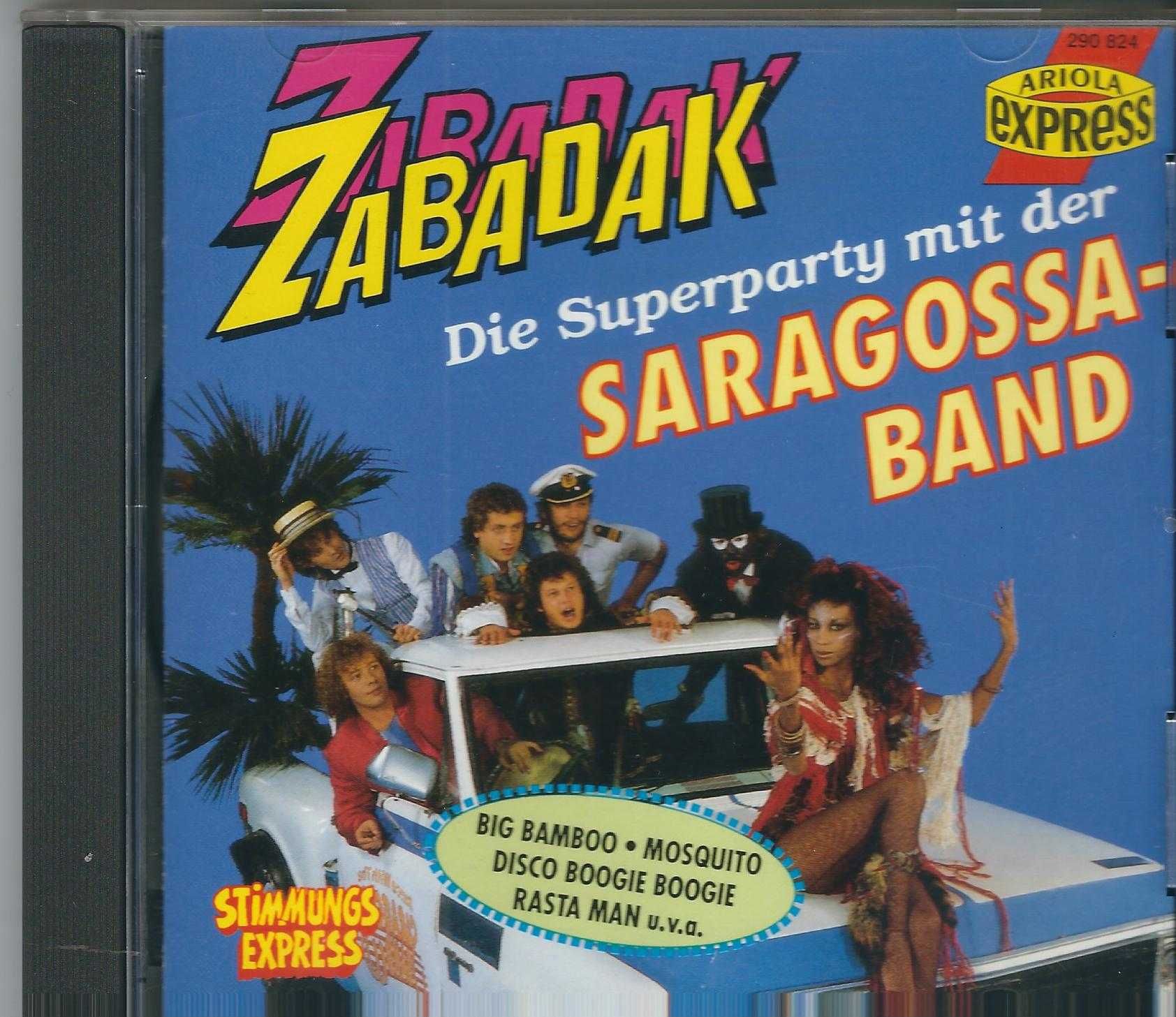 CD Saragossa Band - Zabadak (1991) (Ariola Express)