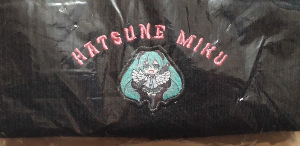 Nowa czarna czapka Miku Hatsune C&A