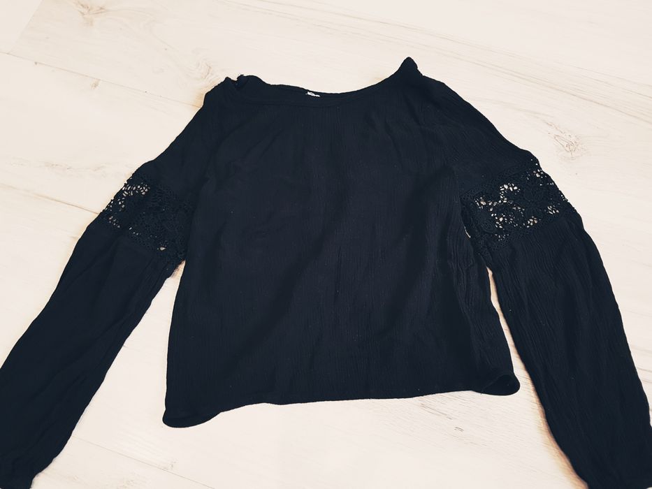 Spódnica ZARA jeansowa r 140 postrzępiona HIT LATA