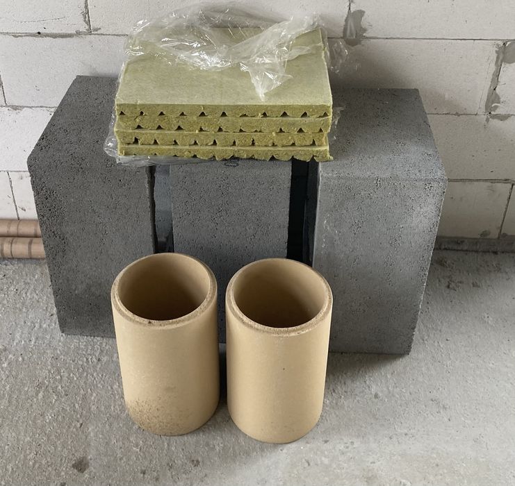 Pozostałości systemu kominowego WULKAN Fi 180