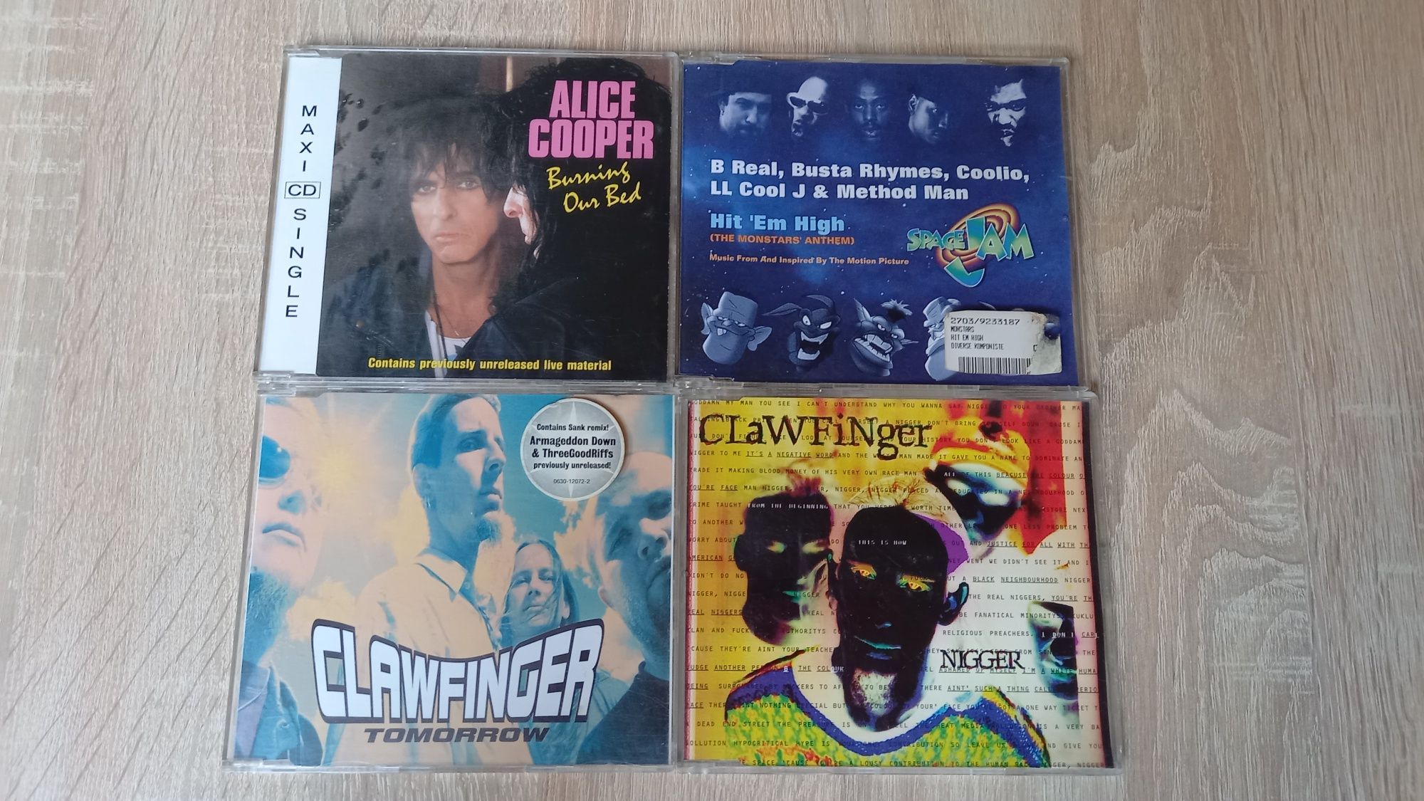 Single CD Clawfinger Alice Cooper Space Jam