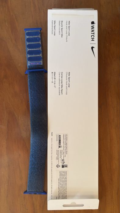APPLE - Bracelete Loop desportiva Nike Azul escura 45mm
