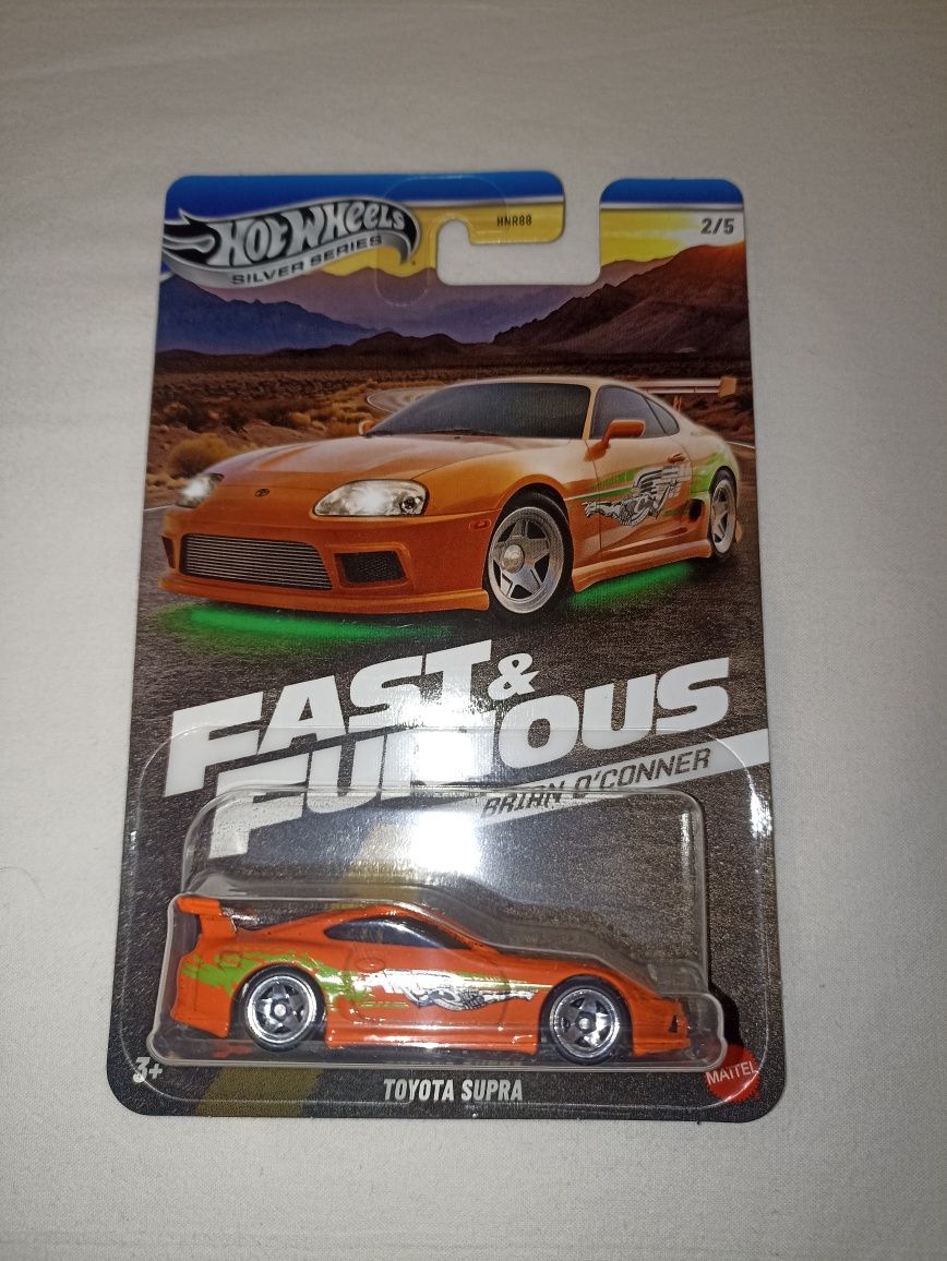 Hot Wheels Toyota Supra Silver Series