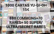 1000 Cartas Yu-Gi-Oh *Sortidas*