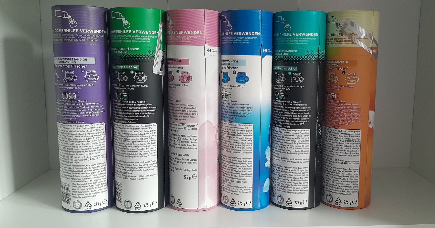 Lenor zestaw 6 perełek zapachowych o pojemności 275 gram z Niemiec