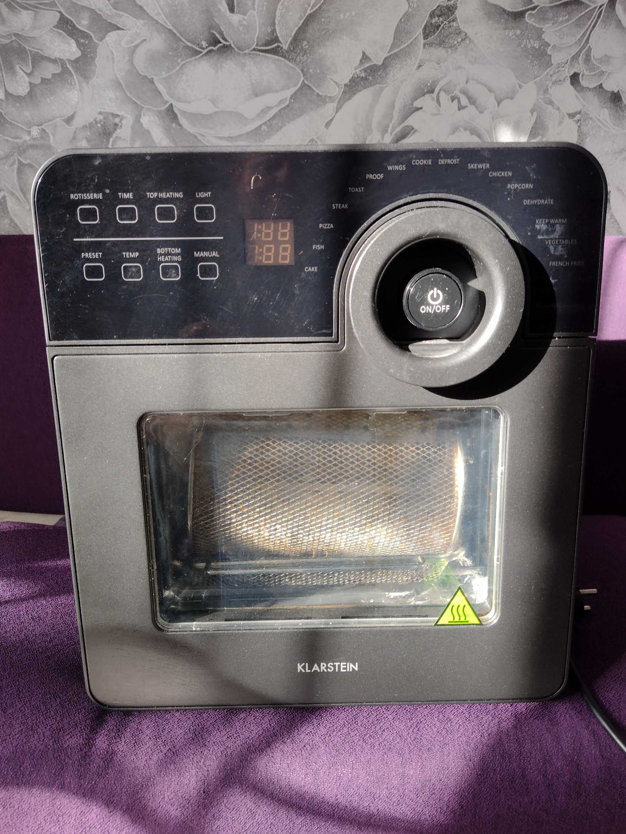 Аерогриль-фритюрниця KLARSTEIN AeroVital Cube Chef 1700 Вт (10034217)