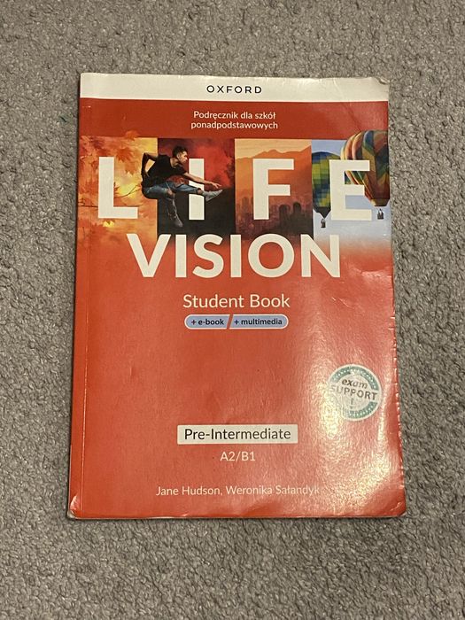 Life Vision A2/B1 Podręcznik do angielskiego