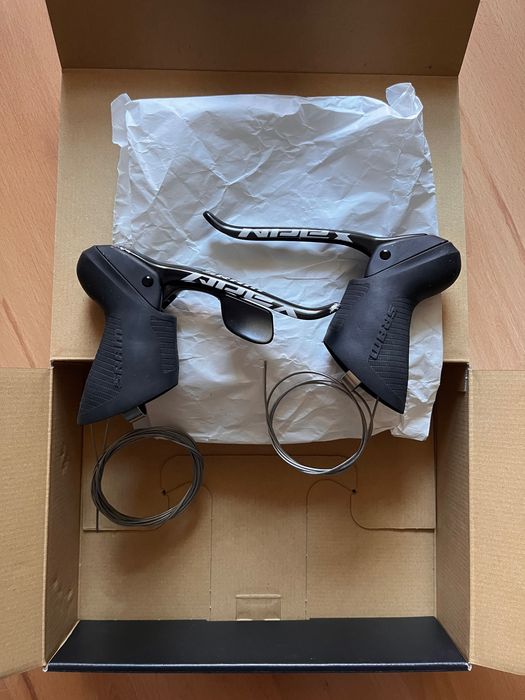 Klamkomanetki SRAM Apex 11s + zaciski  FUNN ONE PRO (hybrydowe)