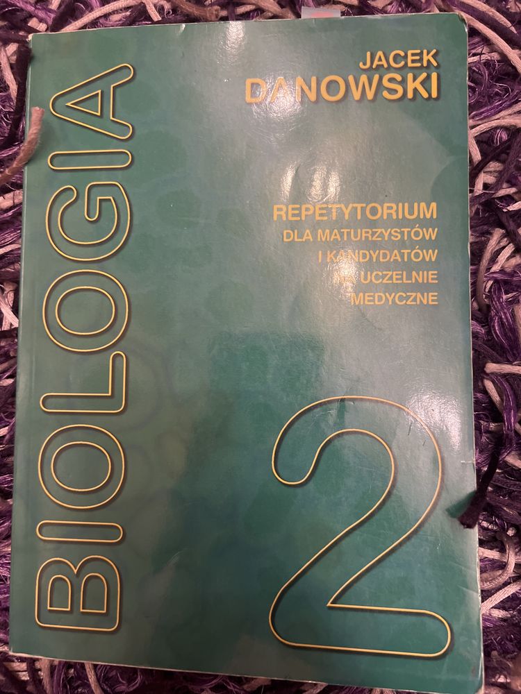 Podręczniki/repetytorium z biologii Danowski 3 tomy