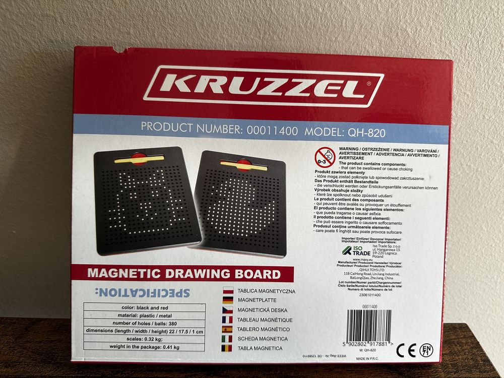Tablet graficzny tablica z kulkami magnetycznymi