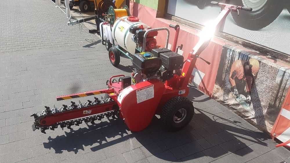 Duża Koparka Łańcuchowa DR-TR 15 420cm3 60cm WIDIA rozr. el