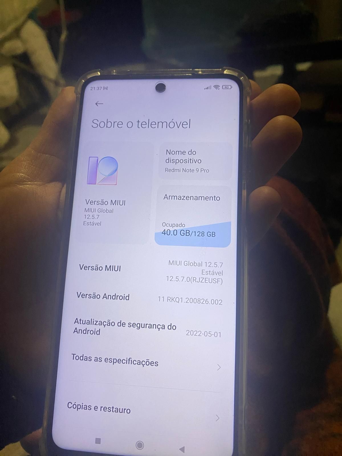 Xiaomi redmi note 9 pro