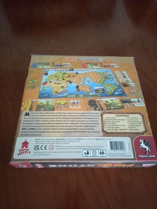Fire & Stone jogo de tabuleiro NOVO SELADO