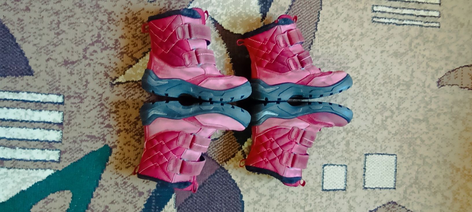 Зимові черевики ecco для дівчинки, можна для двійні або близнюків