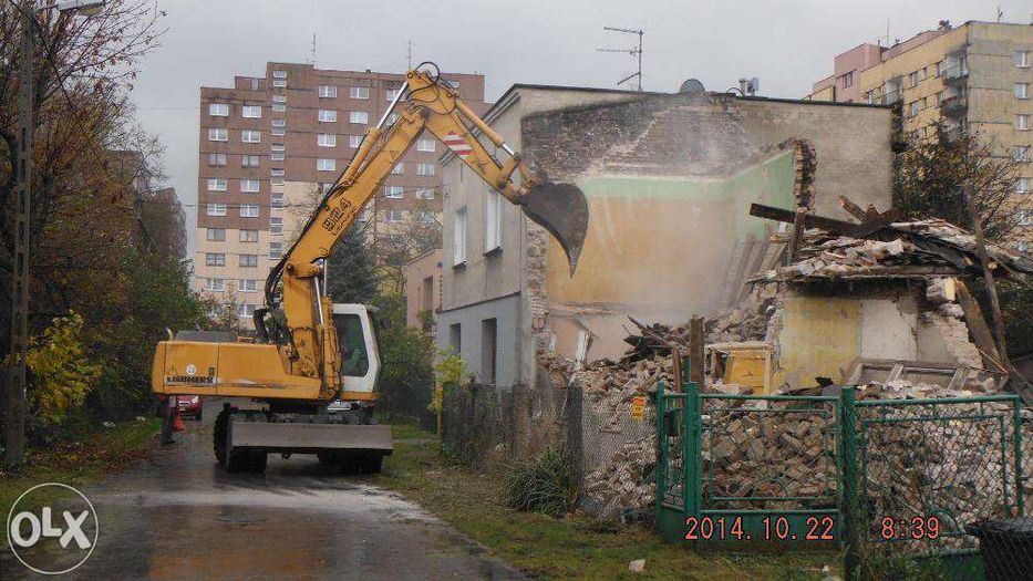 Koparka obrotowa Katowice,Będzin i okolice od 800 kg do 35 ton.