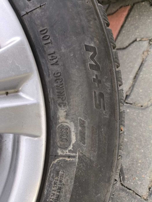 Felgi Koła Renault Megane Scenic 5x114,3 ET43 zima 195/65/R15 Wysyłka