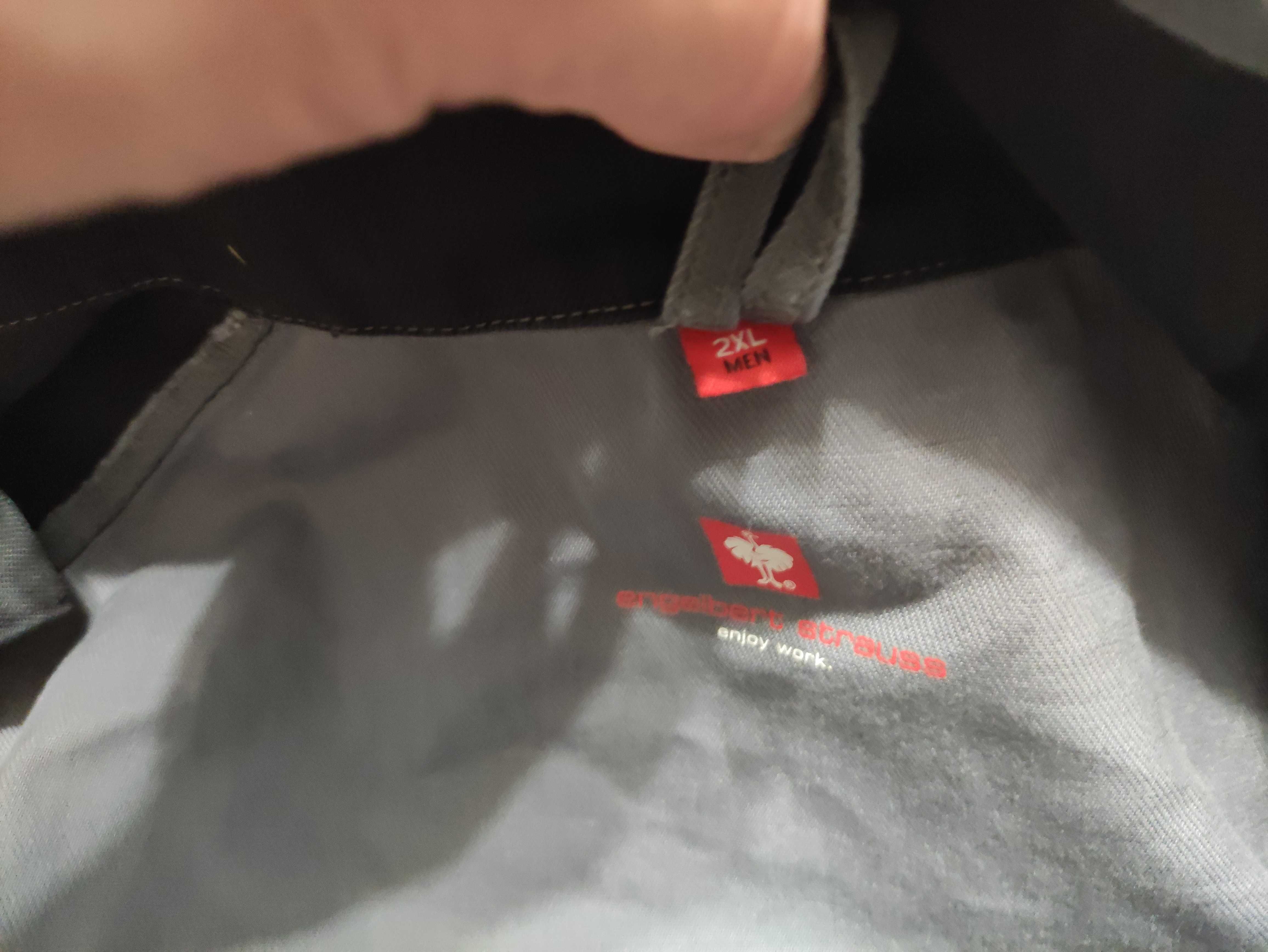 Męska robocza kurtka spawalnicza Engelbert Strauss Multinorm r 2XL bdb