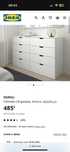 Comoda Ikea 6 Gavetas