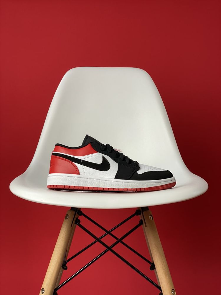 Buty Nike Air Jordan 1 low Black Toe 36-45 unisex trampki
