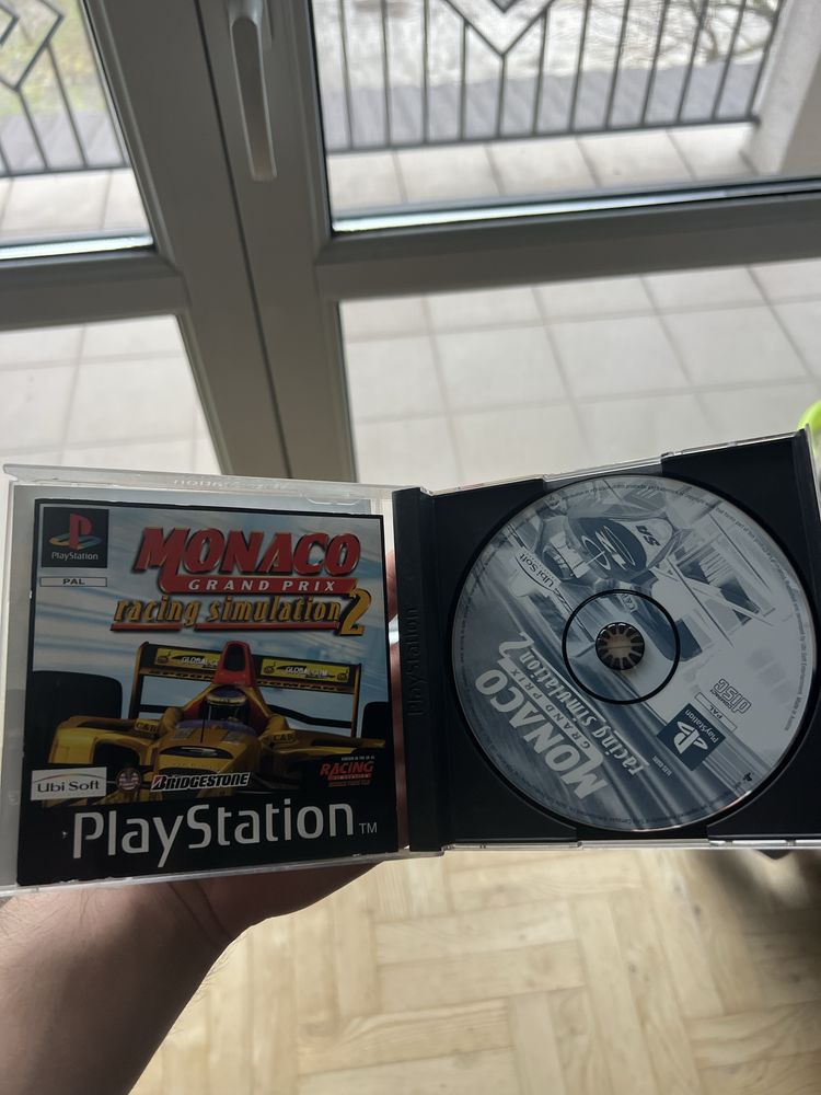 Playstation 1 Racing simulation monaco grand prix