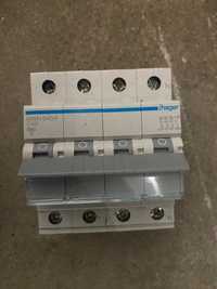 Hager MWN 640A c40 automat 3kA - C - 3P+N - 40A - 4MOD.