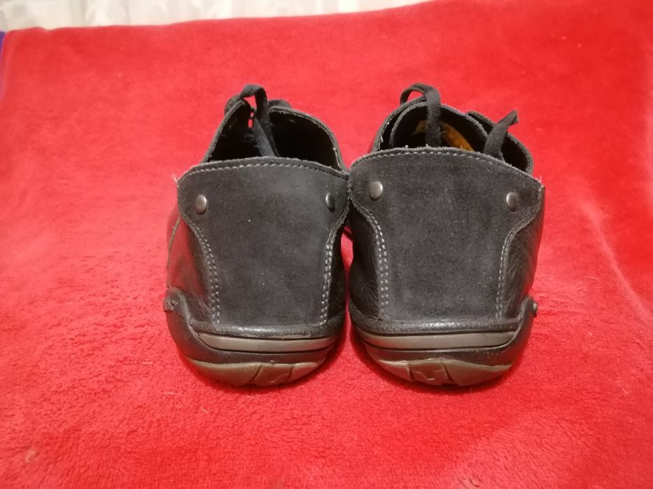 Кожаные мокасины cat