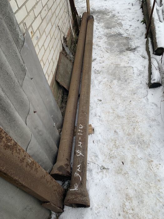 Труба чугунная новая 2 шт ссср