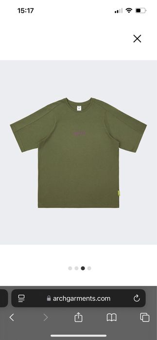 Футбока Arch Chessnut Circle T-Shirt Khaki riodibision
