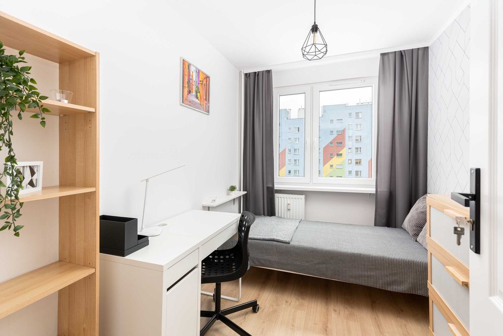 Kraków pokój jednoosobowy z balkonem Prokocim ul Ściegiennego