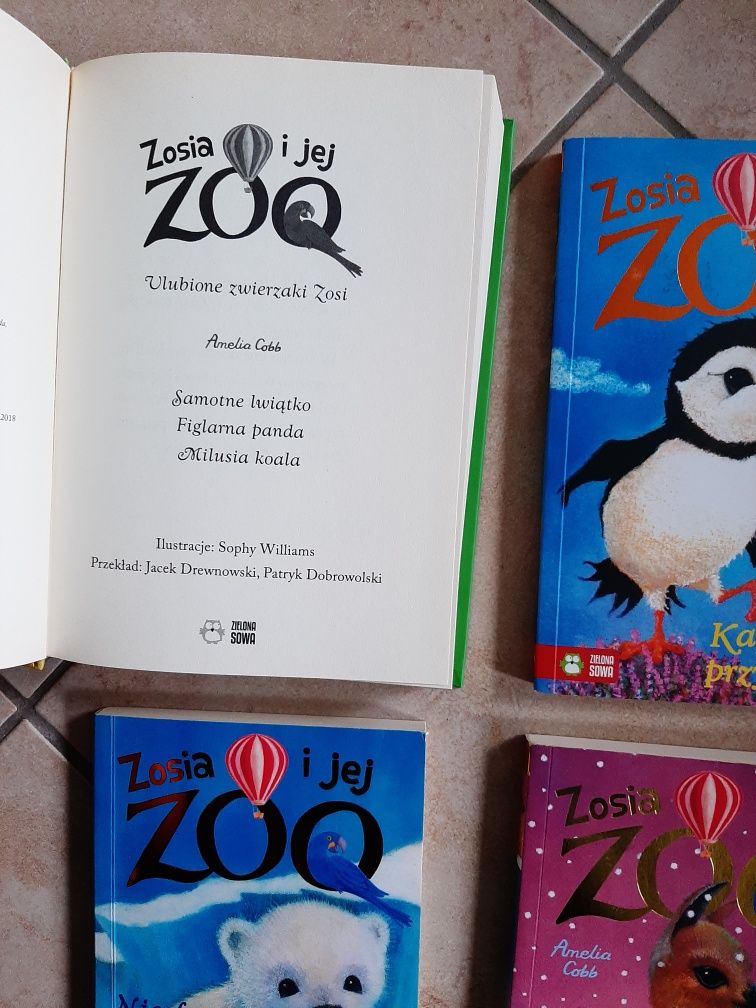 Zosia i jej zoo - zestaw książek