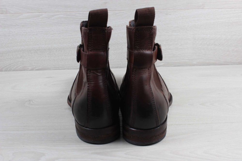Чоловічі шкіряні черевики челсі Clarks оригінал, розмір 41 - 41.5