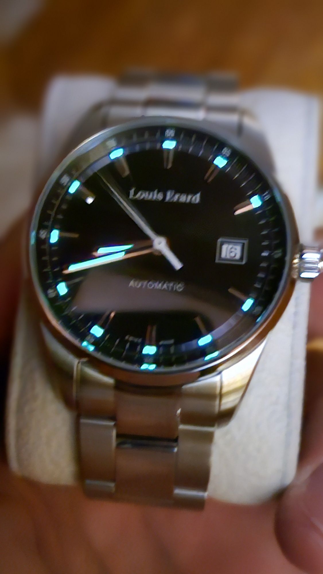Louis Erard Heritage Automatic - OKAZJA ! - zegarek męski 40mm