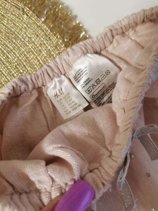H&M spódniczka tiulowa, rozmiar 62-68, 2-6miesięcy