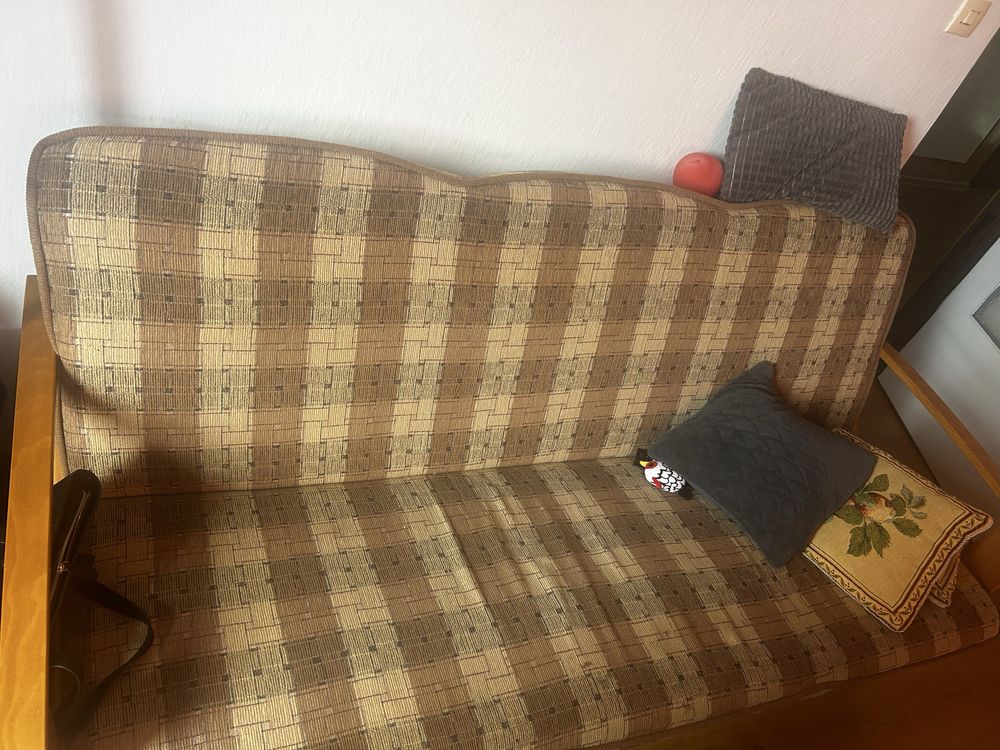 Wersalka Fotele Ławostół regulowany