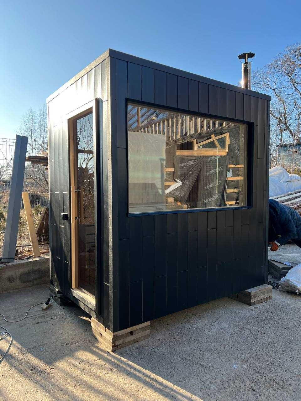 Модульна баня (лазня). Буржука. Камянка. Піч. Міні сауна.
