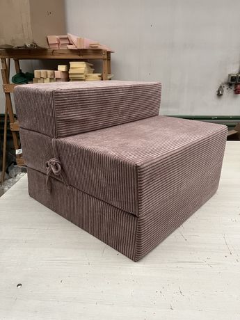 HIT! Materac składany gr.20cm! Fotel sofka kanapa sztruks kolory
