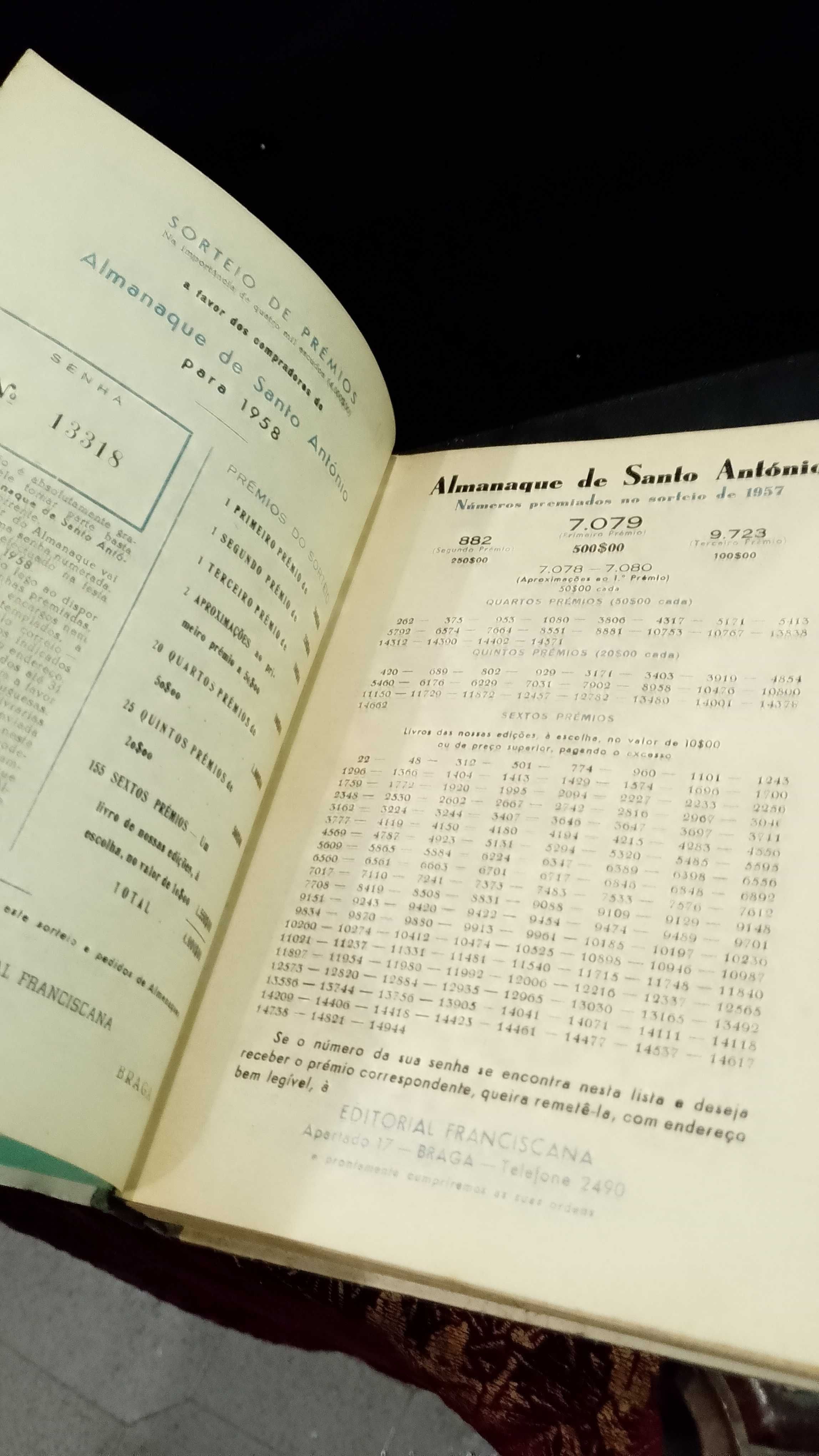 Almanaque de Santo António para 1958