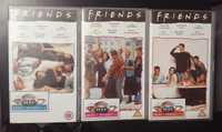 Zestaw trzech kaset VHS Friends/ Przyjaciele