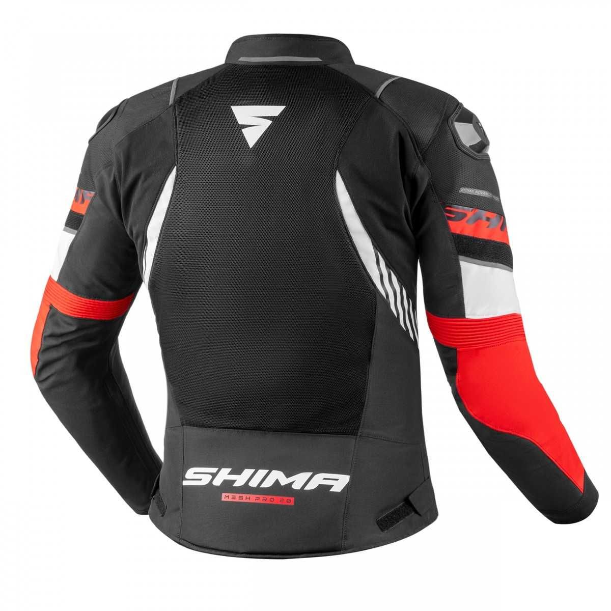 Kurtka motocyklowa Shima Mesh Pro 2.0 Red - Motorbiker.pl